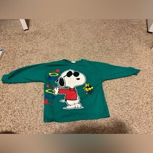 Vintage Snoopy Joe Cool sweatshirt 3T
